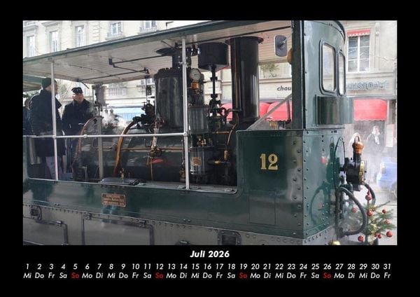 Produktbild: Z&uuml;ge 2026 Fotokalender DIN A3