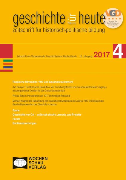Produktbild: Russische Revolution 1917 und Geschichtsunterricht