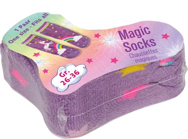 Produktbild: Magic Socks - Einhornparadies, one size (Gr.26-36)