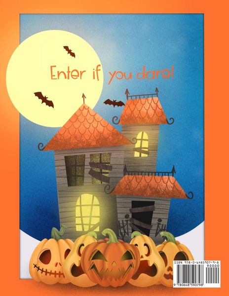 Produktbild: Halloween Activity and Puzzle Book for Kids