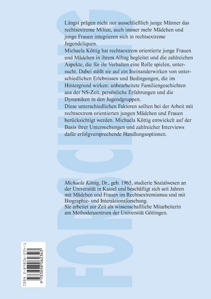 Produktbild: Lebensgeschichten rechtsextrem orientierter M&auml;dchen und junger Frauen