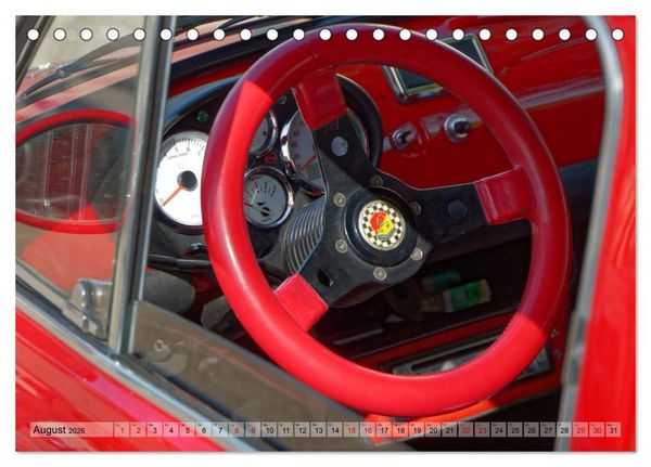Produktbild: Cinquecento Der kleine Italiener - 60 Jahre zeitloses Kultobjekt (Tischkalender 2026 DIN A5 quer), CALVENDO Monatskalender