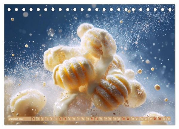Produktbild: Pasta Fantastica. Surreale Nudeltr&auml;ume (Tischkalender 2027 DIN A5 quer), CALVENDO Monatskalender