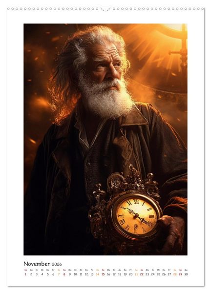 Produktbild: Das Rad der Zeit (hochwertiger Premium Wandkalender 2026 DIN A2 hoch), Kunstdruck in Hochglanz