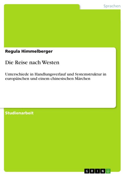 Produktbild: Die Reise nach Westen