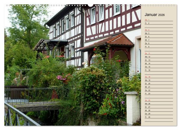 Produktbild: Bad Orb - Romantik im Spessart (hochwertiger Premium Wandkalender 2026 DIN A2 quer), Kunstdruck in Hochglanz