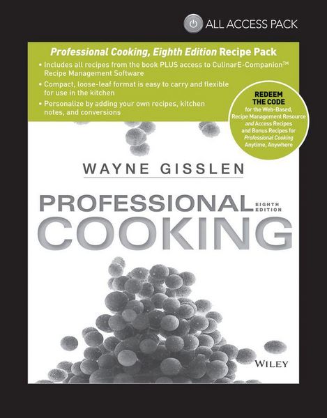 Produktbild: All Access Pack Recipes to Accompany Professional Cooking, Eighth Edition