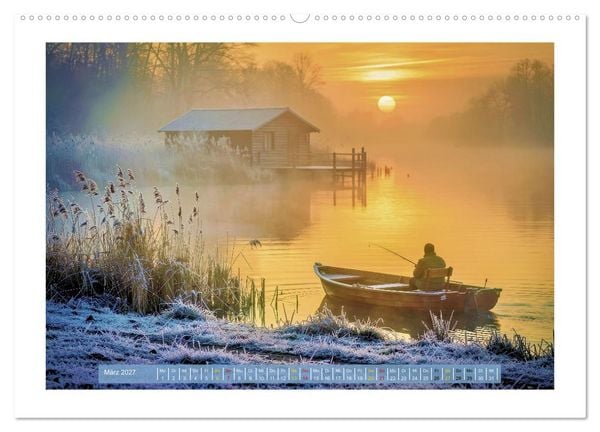 Produktbild: Th&uuml;ringer Winterlandschaften (hochwertiger Premium Wandkalender 2027 DIN A2 quer), Kunstdruck in Hochglanz