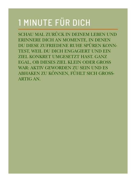Produktbild: Die 1-Minuten-Strategie gegen Overthinking