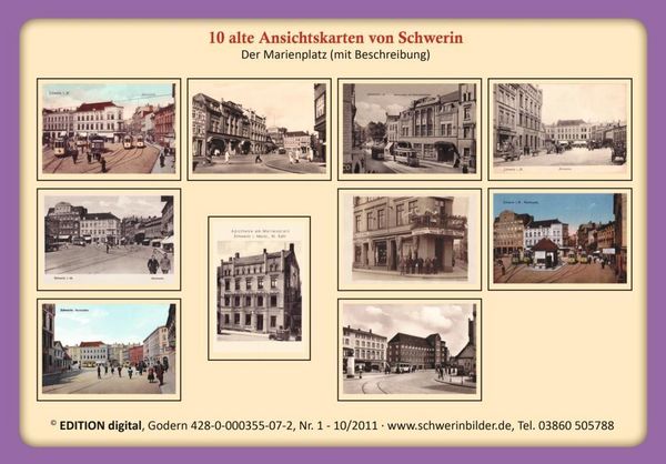 Produktbild: 10 alte Ansichtskarten von Schwerin