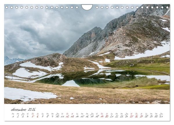 Produktbild: Le col de l'Izoard sur la route des Grandes Alpes (Calendrier mural 2026 DIN A4 vertical), CALVENDO calendrier mensuel