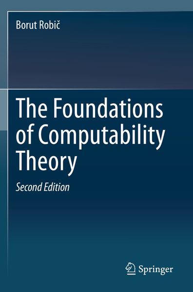 Produktbild: The Foundations of Computability Theory