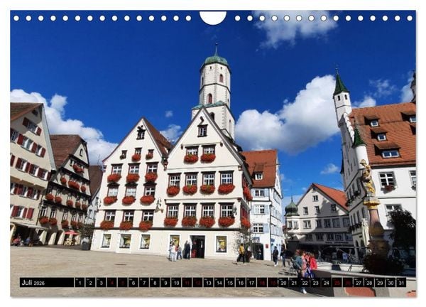 Produktbild: Biberach an der Ri&szlig; (Wandkalender 2026 DIN A4 quer), CALVENDO Monatskalender
