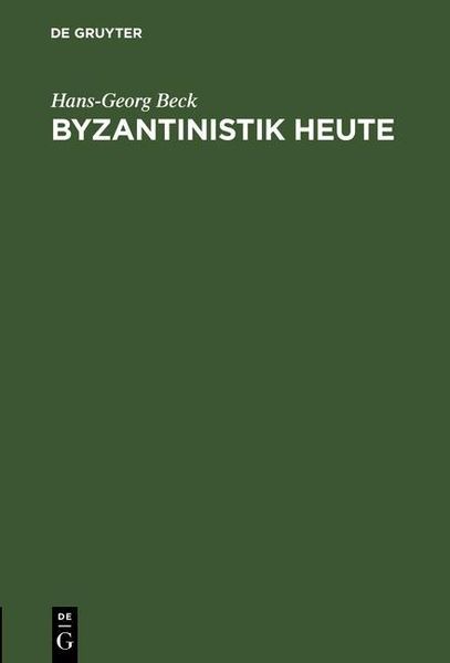 Produktbild: Byzantinistik heute