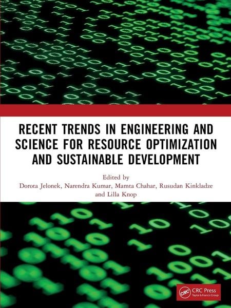 Produktbild: Recent Trends In Engineering and Science for Resource Optimization and Sustainable Development