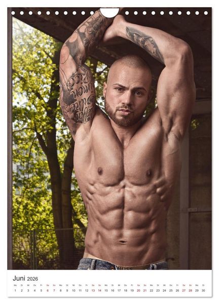 Produktbild: Men's Physique (Wandkalender 2026 DIN A4 hoch), CALVENDO Monatskalender