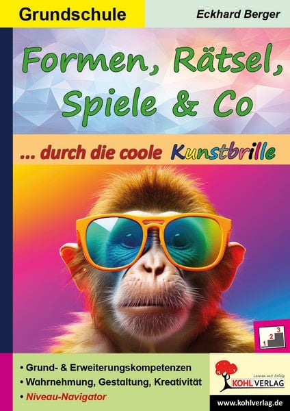 Produktbild: Formen, R&auml;tsel, Spiele und Co. ... durch die coole Kunstbrille (Band 5)