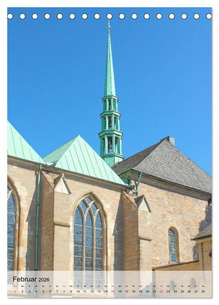 Produktbild: Historisches Essen (Tischkalender 2026 DIN A5 hoch), CALVENDO Monatskalender