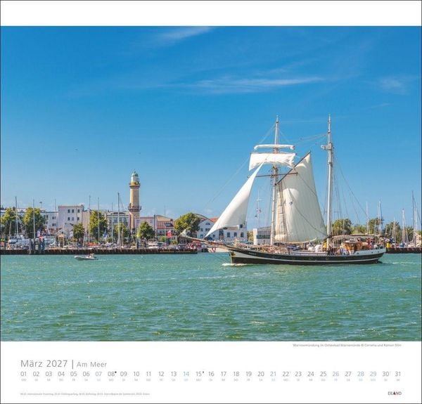 Produktbild: Am Meer Edition Kalender 2027 - Sand, Wind und Wellen