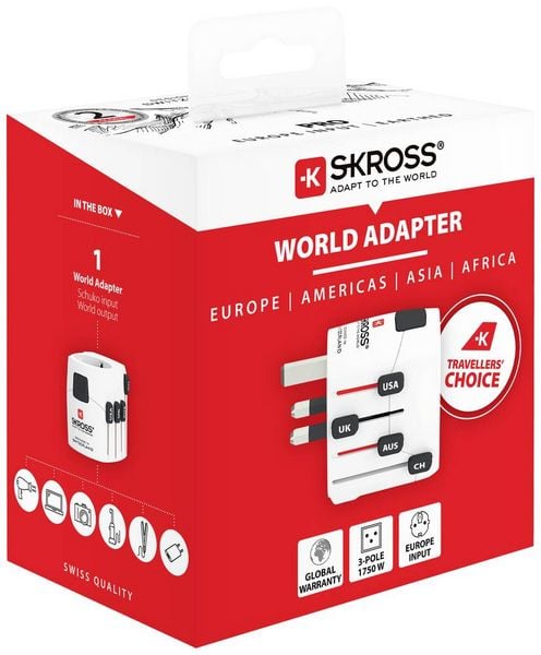 Produktbild: SKROSS PRO (7A) Travel Adapter