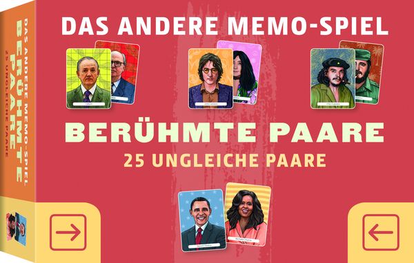 Produktbild: Ber&uuml;hmte Paare - das Andere Memo-Spiel
