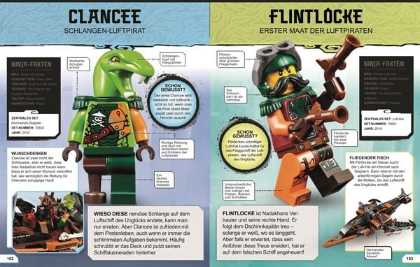 LEGO® NINJAGO® Lexikon der Minifiguren. Neuausgabe