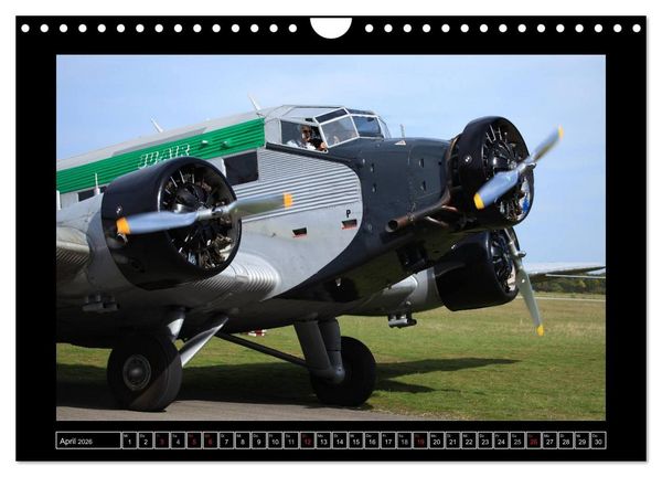 Produktbild: JU-AIR Ju-52 (Wandkalender 2026 DIN A4 quer), CALVENDO Monatskalender