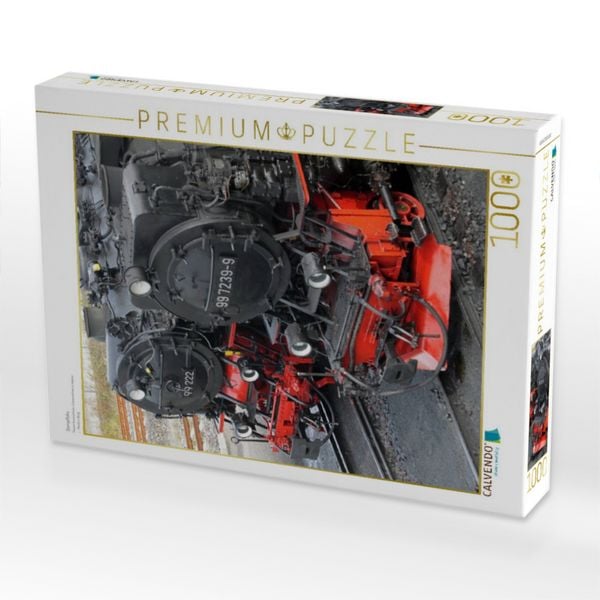 Produktbild: CALVENDO Puzzle Dampfloks | 1000 Teile Lege-Gr&ouml;&szlig;e 64x48cm Foto-Puzzle f&uuml;r gl&uuml;ckliche Stunden