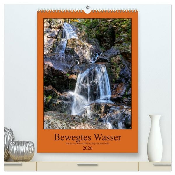 Produktbild: Bewegtes Wasser (hochwertiger Premium Wandkalender 2026 DIN A2 hoch), Kunstdruck in Hochglanz