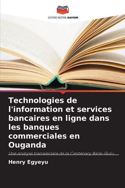 Produktbild: Technologies de l'information et services bancaires en ligne dans les banques commerciales en Ouganda