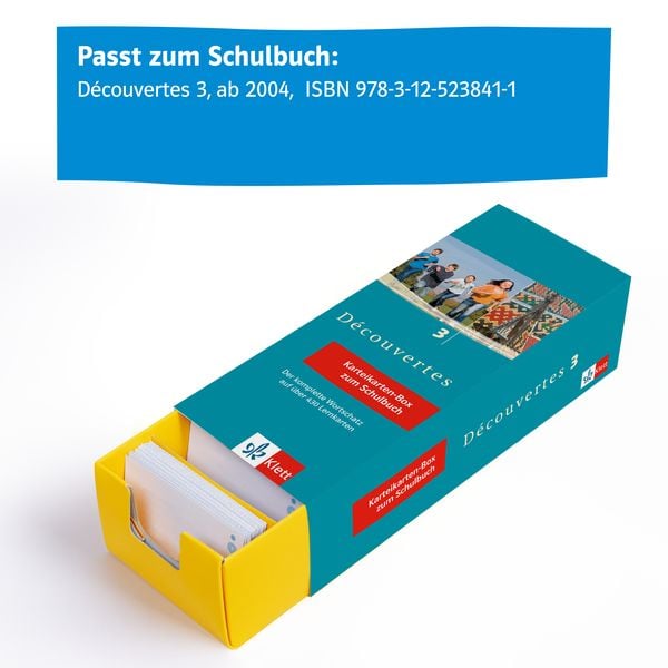 Produktbild: D&eacute;couvertes 3 - Vokabel-Lernbox zum Sch&uuml;lerbuch