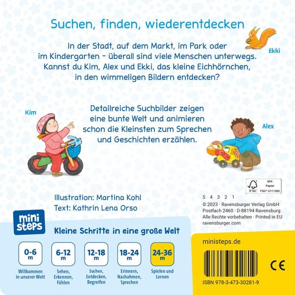 Produktbild: Ministeps Meine Welt ist kunterbunt - ab 24 Monate