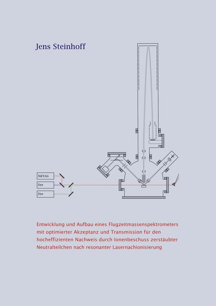 Produktbild: Entwicklung und Aufbau eines Flugzeitmassenspektrometers mit optimierter Akzepta