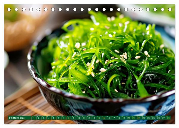 Produktbild: Algen - Superfood (Tischkalender 2026 DIN A5 quer), CALVENDO Monatskalender