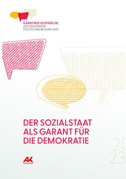Produktbild: Der Sozialstaat als Garant f&uuml;r die Demokratie