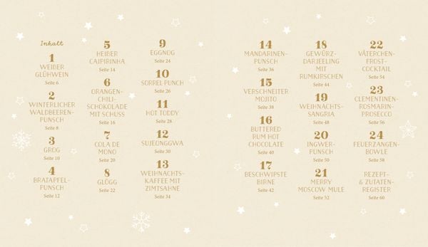 Produktbild: 24 Drinks bis Weihnachten