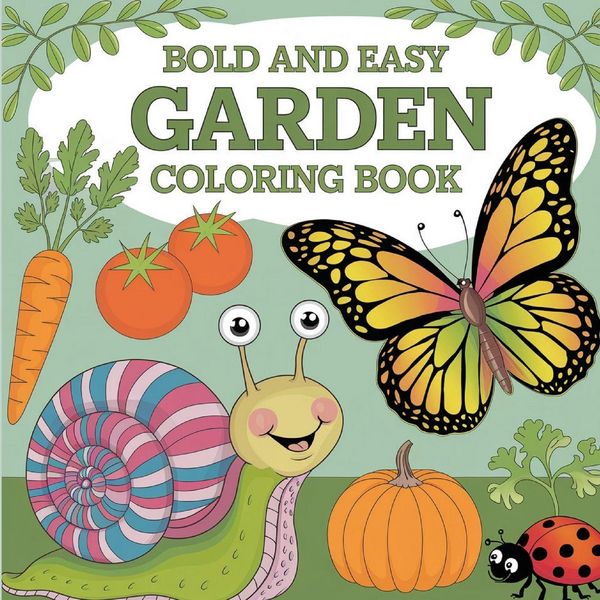 Produktbild: Garden Coloring Book