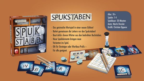 Produktbild: SPUKSTABEN (XXL) - Neue Spukstaben - neue Varianten - 2. Edition