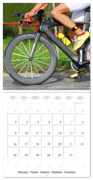 Produktbild: Triathlon Fairly Close (Wall Calendar 2026 12 &times; 12 Inch) CALVENDO 12 Month Wall Calendar