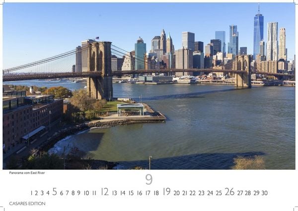 Produktbild: New York Kalender 2027 &ndash; Wandkalender | Fotokalender Nordamerika 35x50cm &ndash; Skylines, Streetlife & City-Lights der Metropole als stilvolle Deko f&uuml;r B&uuml;ro oder Zuhause