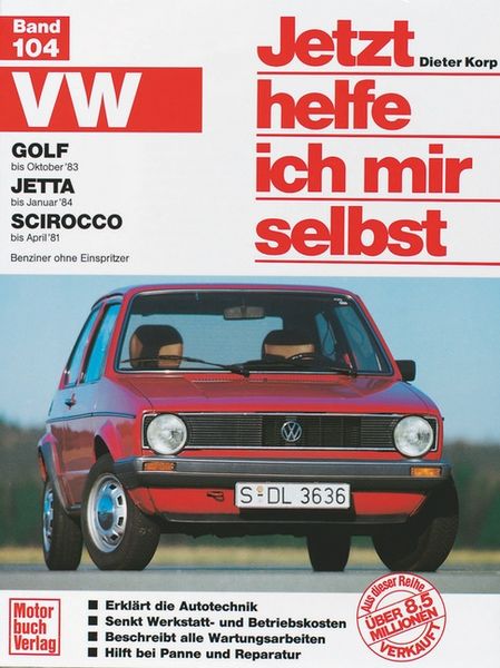 Produktbild: VW Golf (bis Okt. 83), Jetta (bis Jan. 84), Scirocco (bis Apr. 81)