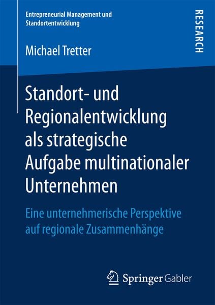 Produktbild: Standort- und Regionalentwicklung als strategische Aufgabe multinationaler Unternehmen