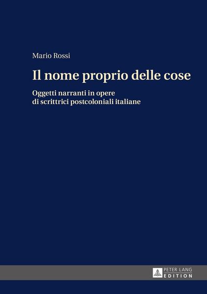 Produktbild: Il nome proprio delle cose