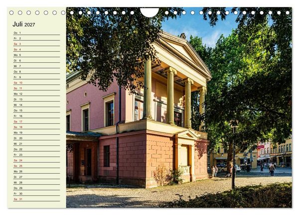 Produktbild: Weimar - Mit Plan durch das Jahr (Wandkalender 2027 DIN A4 quer), CALVENDO Monatskalender