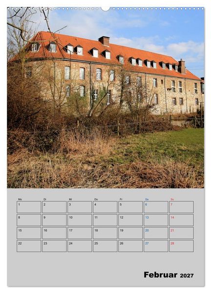 Produktbild: D&uuml;sseldorfer Burgen und Schl&ouml;sser (Wandkalender 2027 DIN A2 hoch), CALVENDO Monatskalender