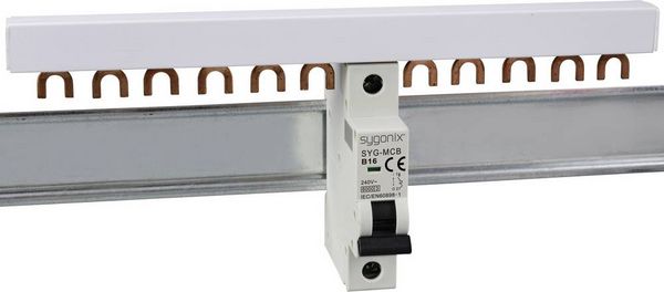 Produktbild: Sygonix SY-6440880 SYG-MCB 1P/B16/6KA Leitungsschutzschalter 1polig 16A 240 V/AC