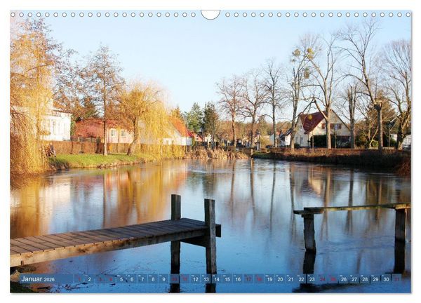 Produktbild: Brandenburg - sch&ouml;ne Ausflugsziele s&uuml;dlich von Berlin (Wandkalender 2026 DIN A3 quer), CALVENDO Monatskalender