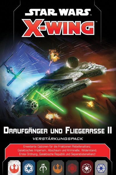 Atomic Mass Games - Star Wars X-Wing 2. Edition - Draufgänger und Fliegerasse II