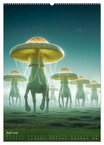 Produktbild: Flora sapiens - Der Aufstieg der Pflanzen (Wandkalender 2026 DIN A2 hoch), CALVENDO Monatskalender