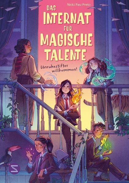 Das Internat für magische Talente. Unruhestifter willkommen! (Band 1), Gebundene Ausgabe von Nicki Pau Preto, Schneiderbuch, 978-3-505-15340-2